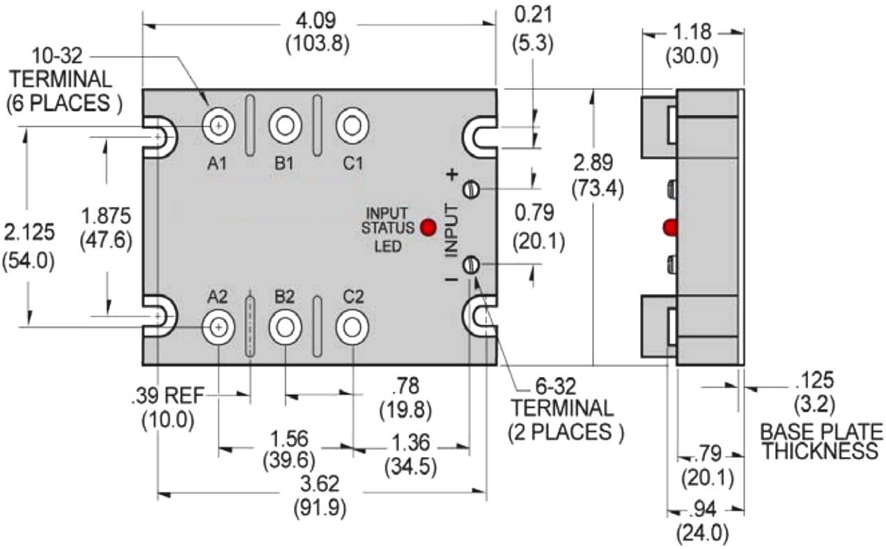 ממסר מצב מוצק CRYDOM SSR 53TP A53TP50D